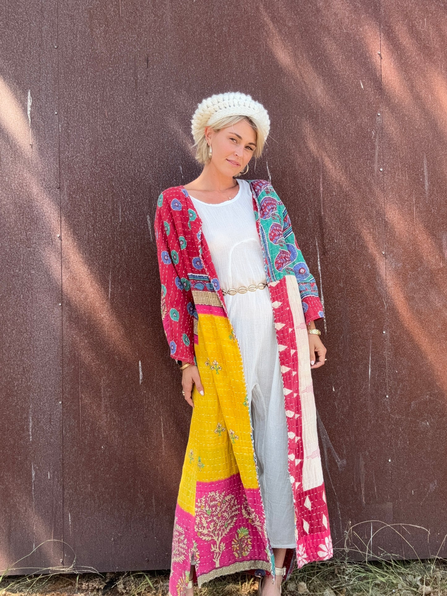 The Angelie Handmade Kantha Jacket