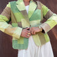 The Candace 1990s Suede Patchwork Jacket