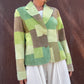 The Candace 1990s Suede Patchwork Jacket