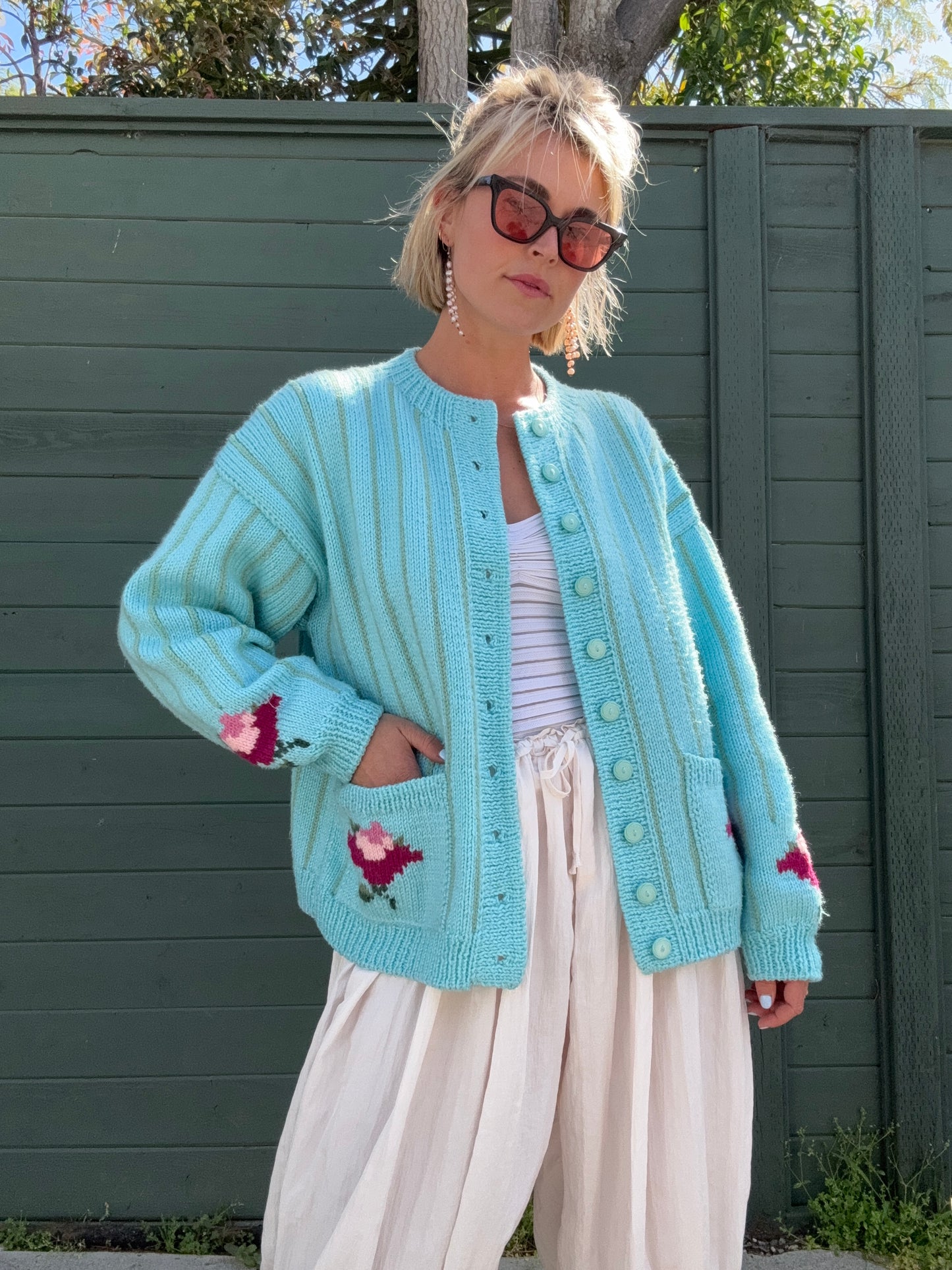 The Lola Hand-Knit Cardigan
