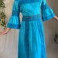 The Joanie 1970s Mexican Cotton Dress