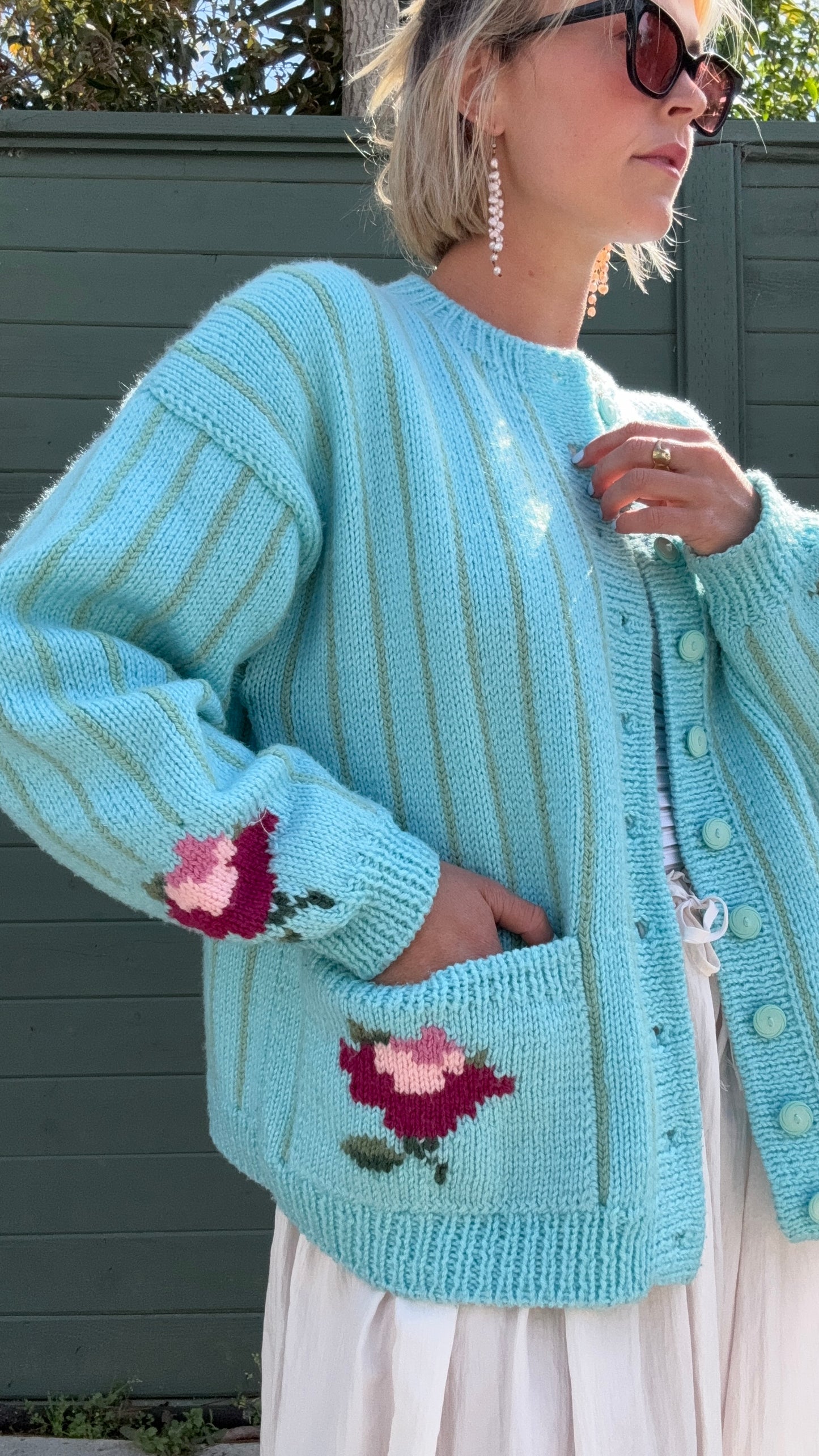 The Lola Hand-Knit Cardigan