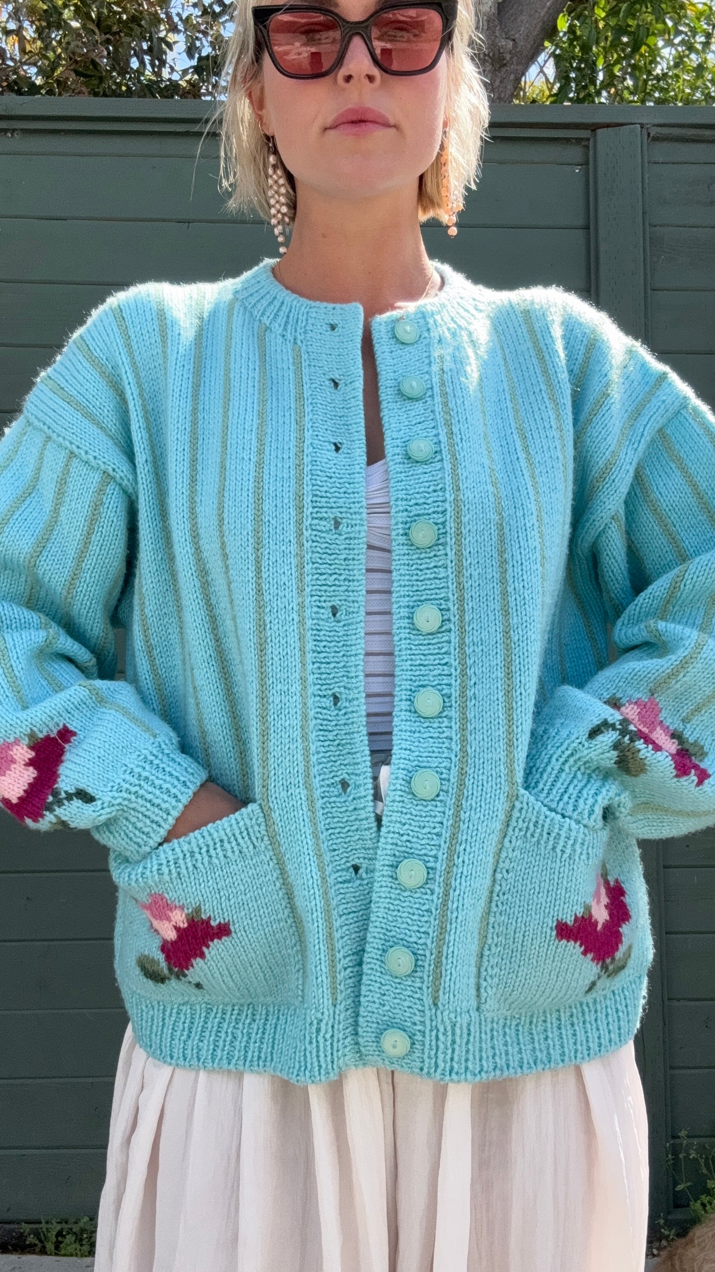 The Lola Hand-Knit Cardigan
