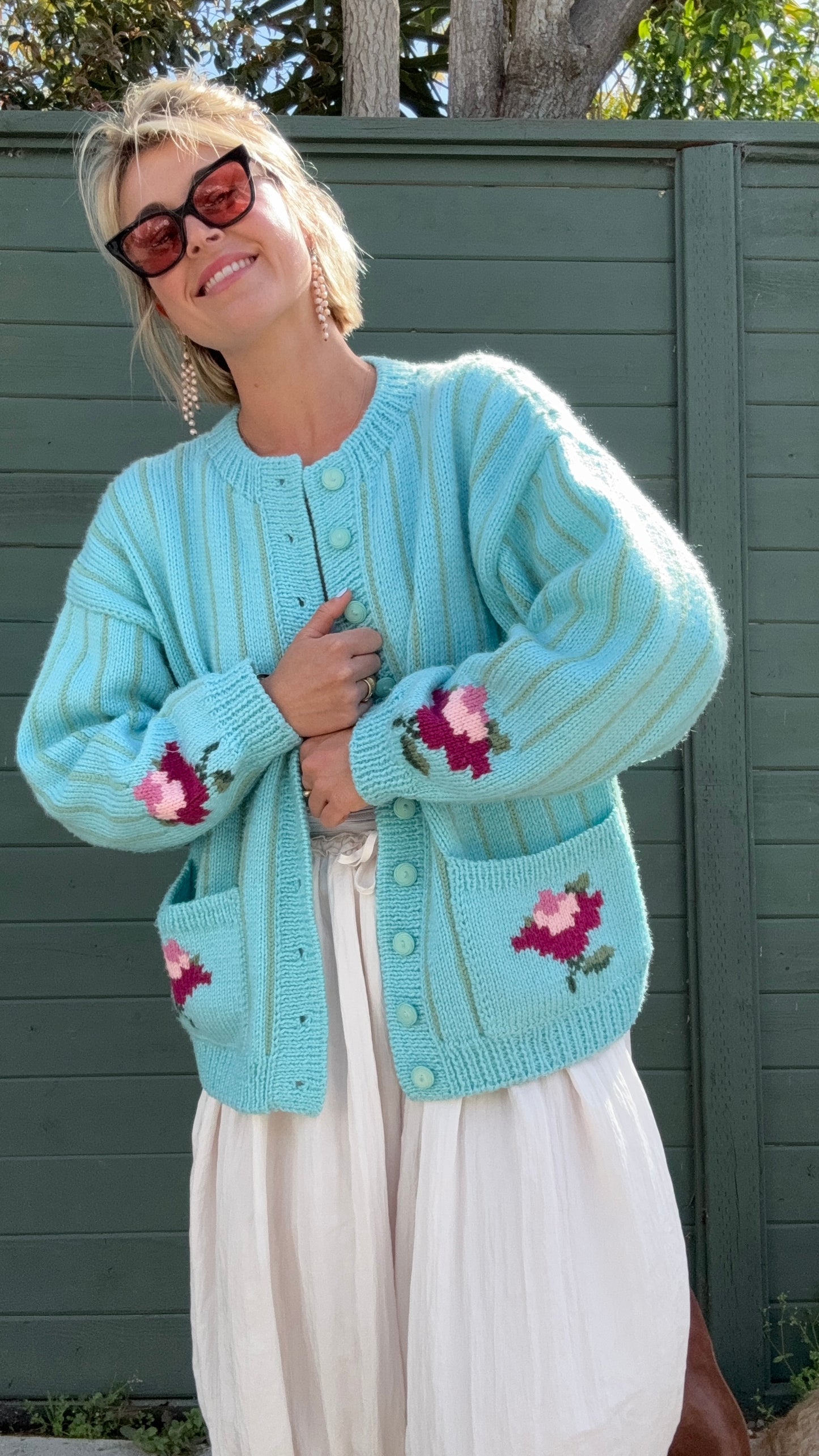 The Lola Hand-Knit Cardigan