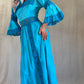 The Joanie 1970s Mexican Cotton Dress