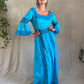 The Joanie 1970s Mexican Cotton Dress