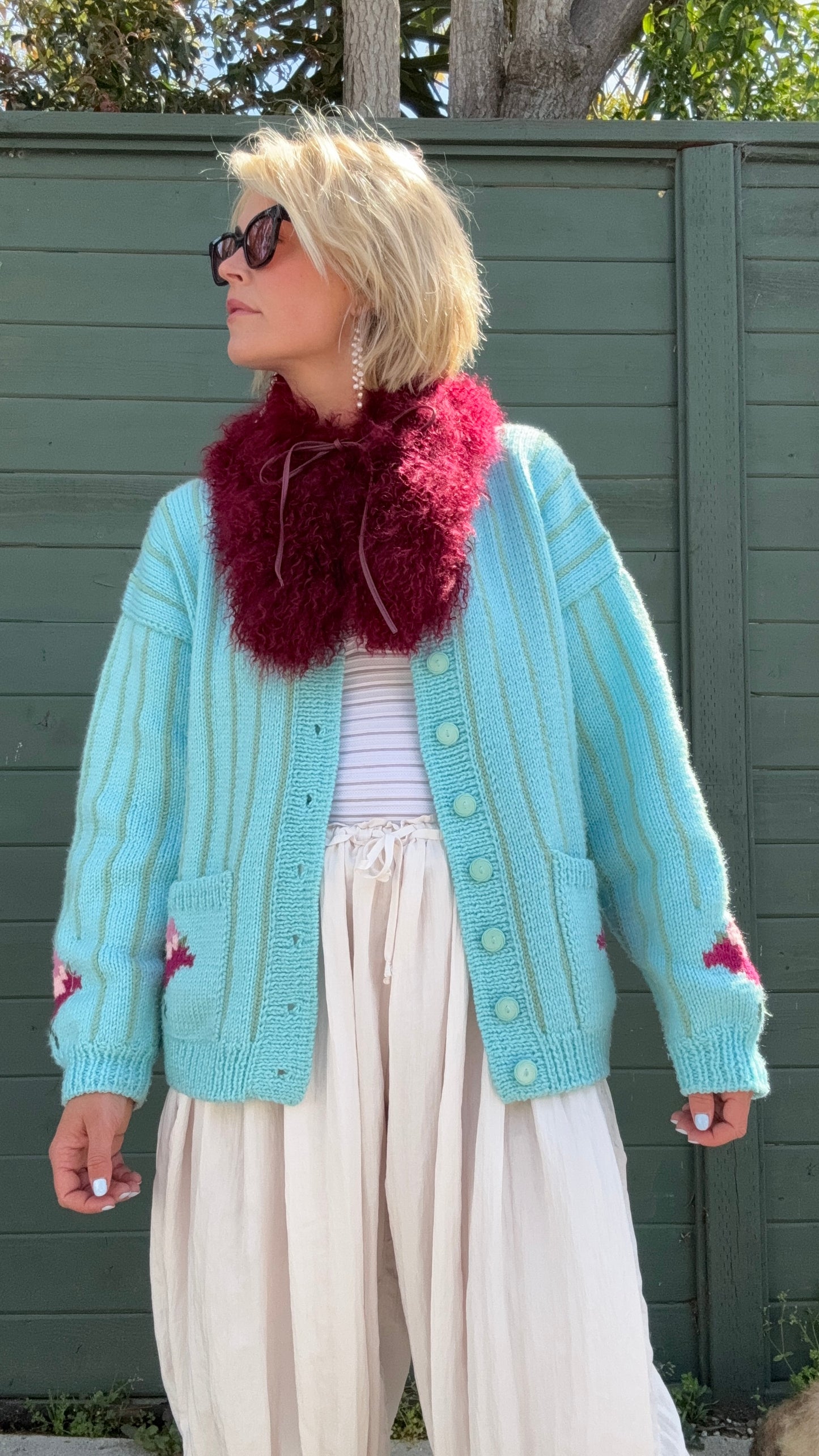 The Lola Hand-Knit Cardigan