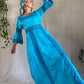 The Joanie 1970s Mexican Cotton Dress