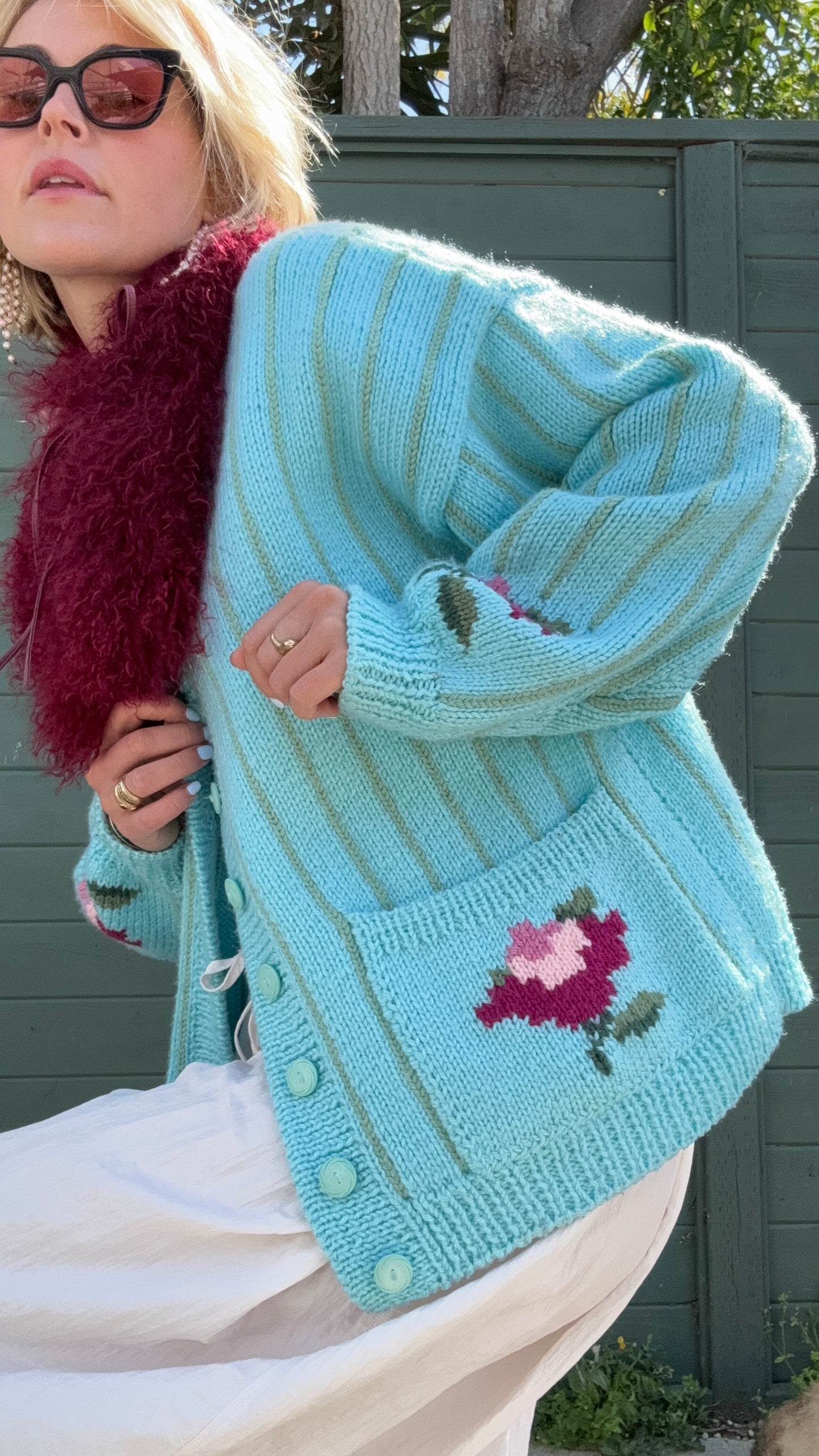 The Lola Hand-Knit Cardigan