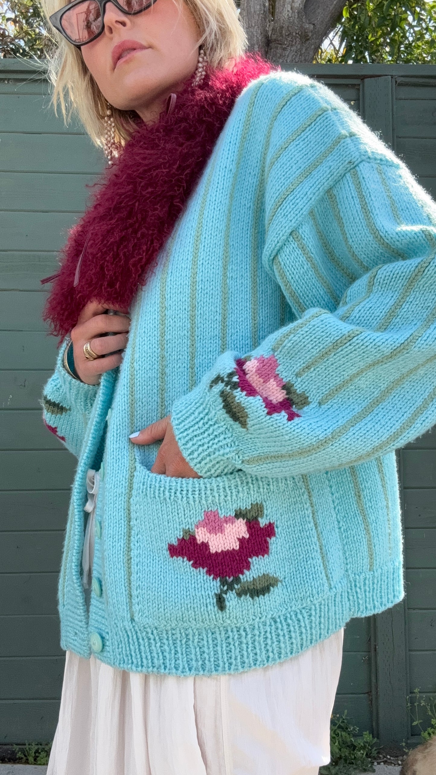 The Lola Hand-Knit Cardigan