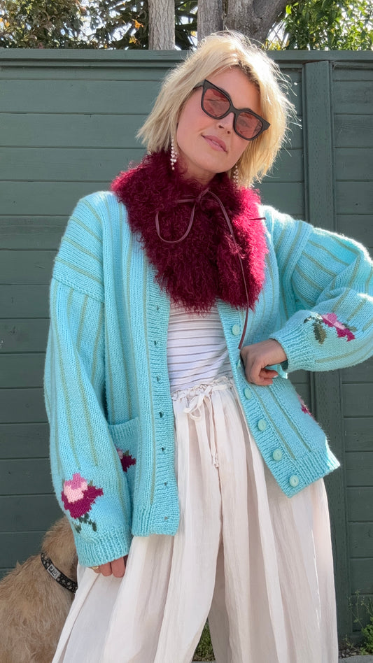 The Lola Hand-Knit Cardigan