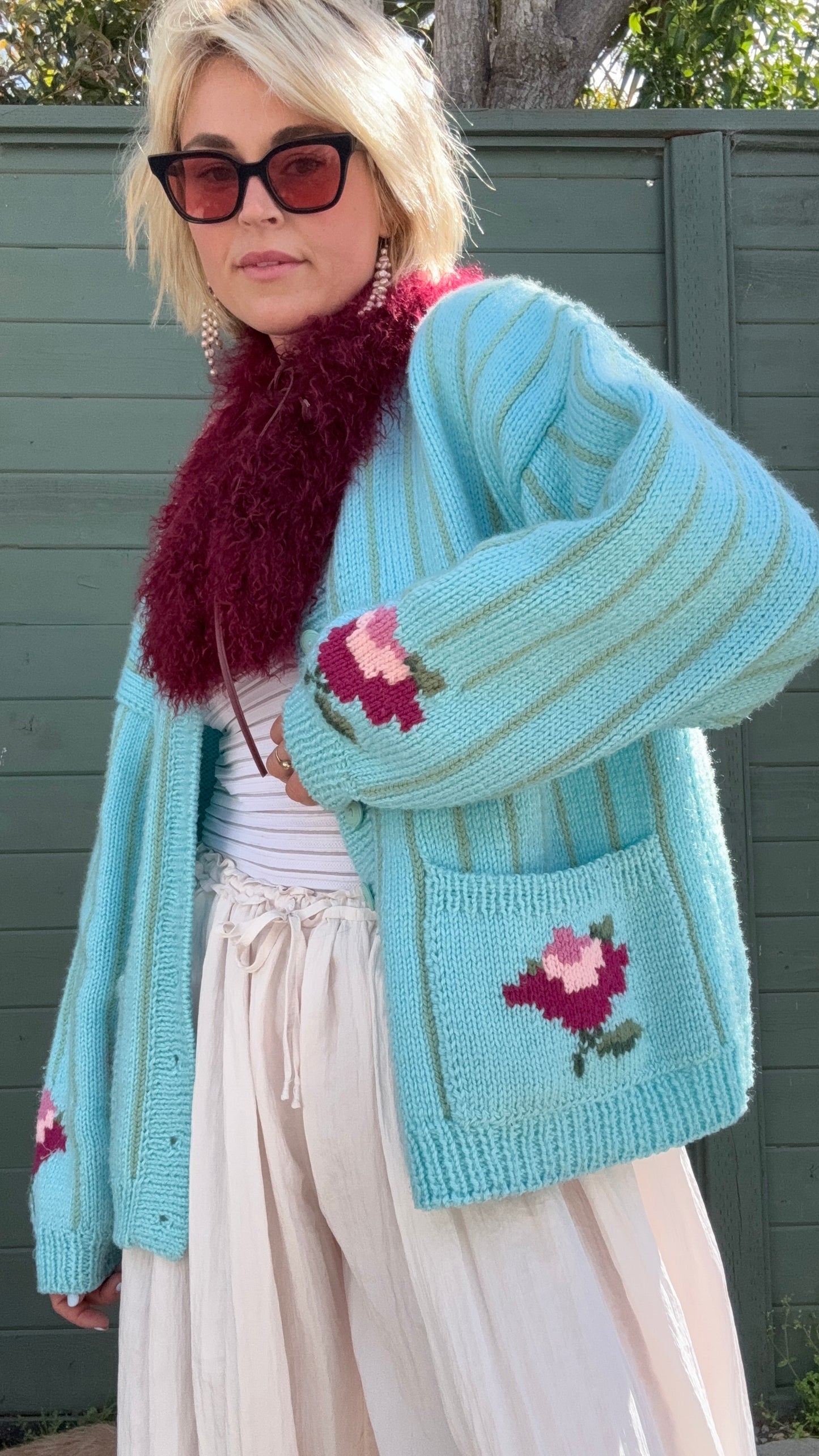 The Lola Hand-Knit Cardigan