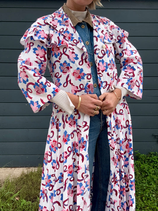 The Elisa 1940s Cotton Duster