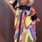 The Sharon 1980s Cotton Mumu