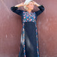 The Gracie 1970s Handmade Hand-Embroidered Dress