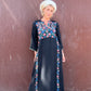 The Gracie 1970s Handmade Hand-Embroidered Dress