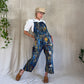 The Big Mac 1960s Paint Splattered Overalls