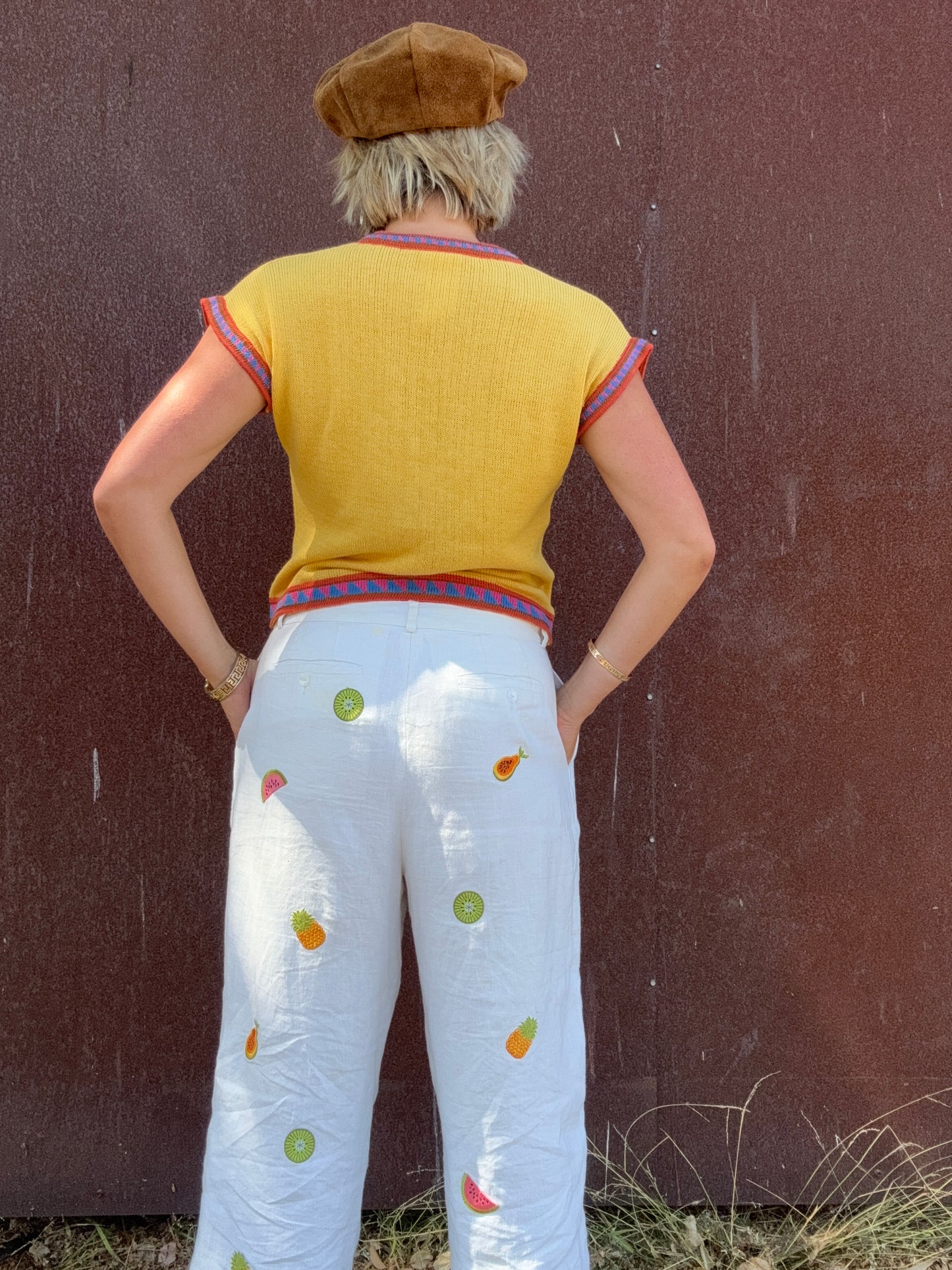 The Marisa 1990s Knit Top