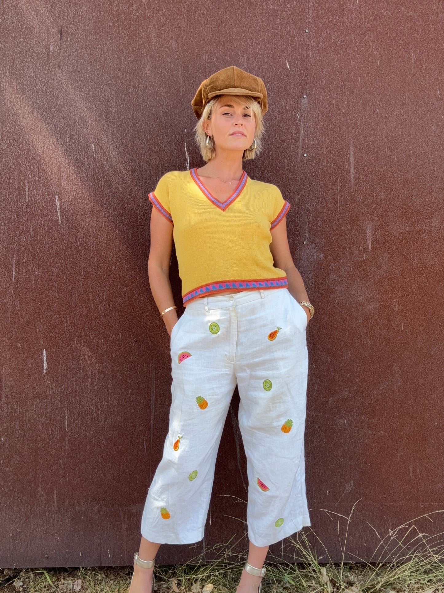 The Marisa 1990s Knit Top