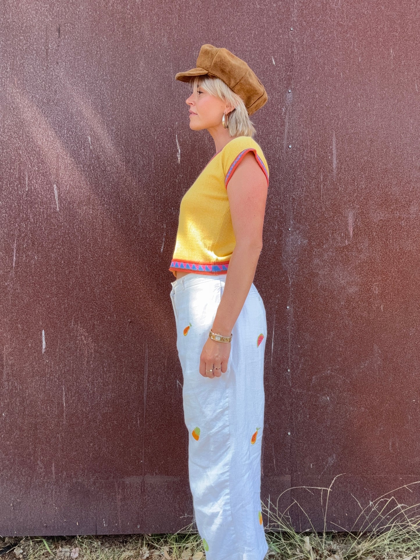 The Marisa 1990s Knit Top