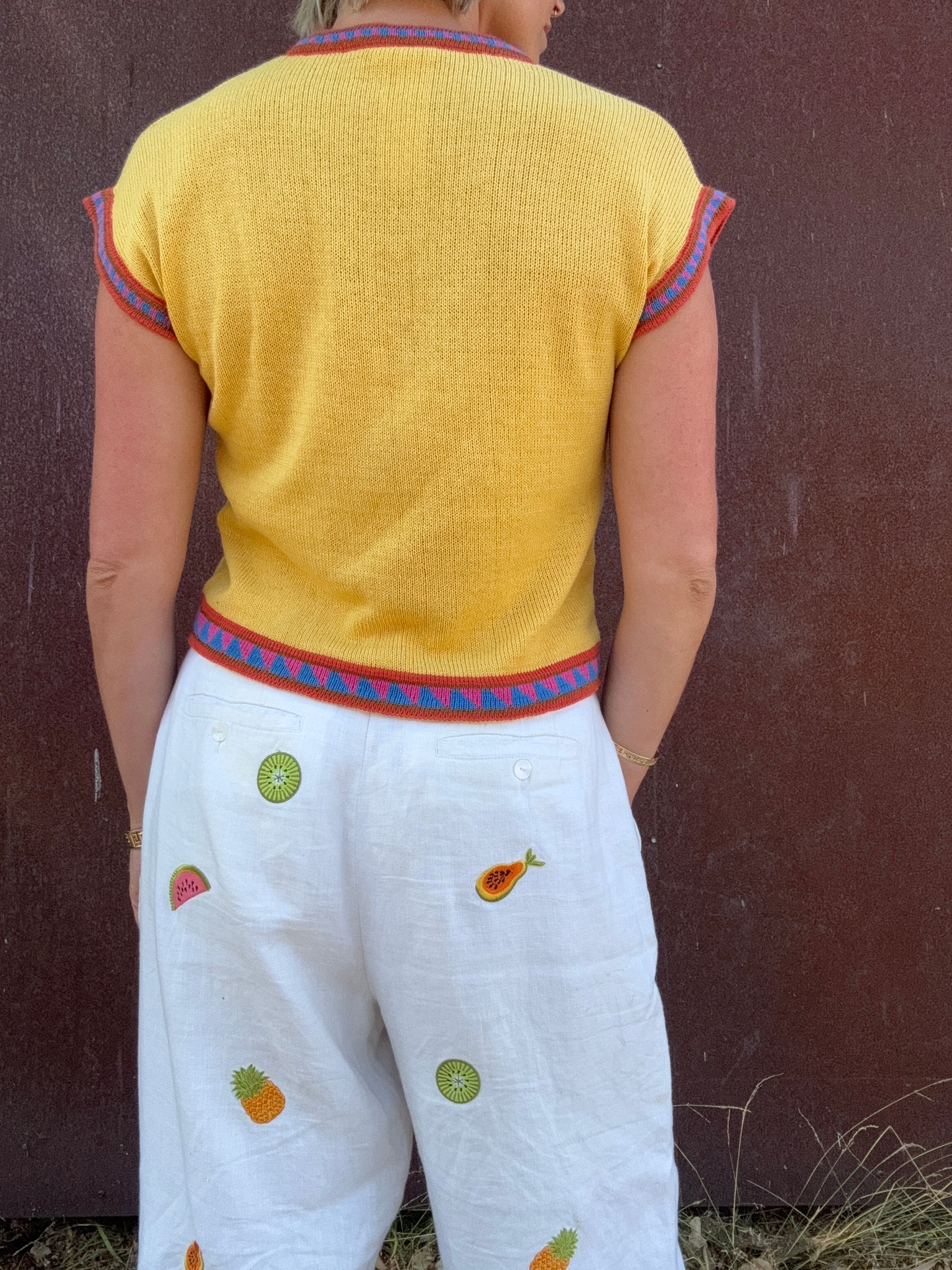 The Marisa 1990s Knit Top