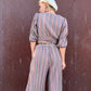 The Sabrina Metallic Pant Set