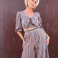 The Sabrina Metallic Pant Set