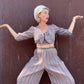 The Sabrina Metallic Pant Set
