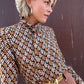 The Cynthia 1970s Pussy Bow Blouse