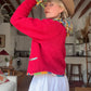 The Tessa 1980s Wool Cardigan Sweater