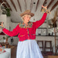 The Tessa 1980s Wool Cardigan Sweater