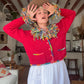 The Tessa 1980s Wool Cardigan Sweater