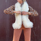The Karla Wool and Lamb Fur Vest