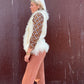 The Karla Wool and Lamb Fur Vest