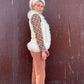 The Karla Wool and Lamb Fur Vest