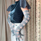 Vintage Plaid Opera Gloves