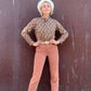 The Cynthia 1970s Pussy Bow Blouse