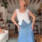 The Faye 1920s French Cotton Blouse
