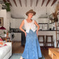 The Ramona Denim Maxi Skirt