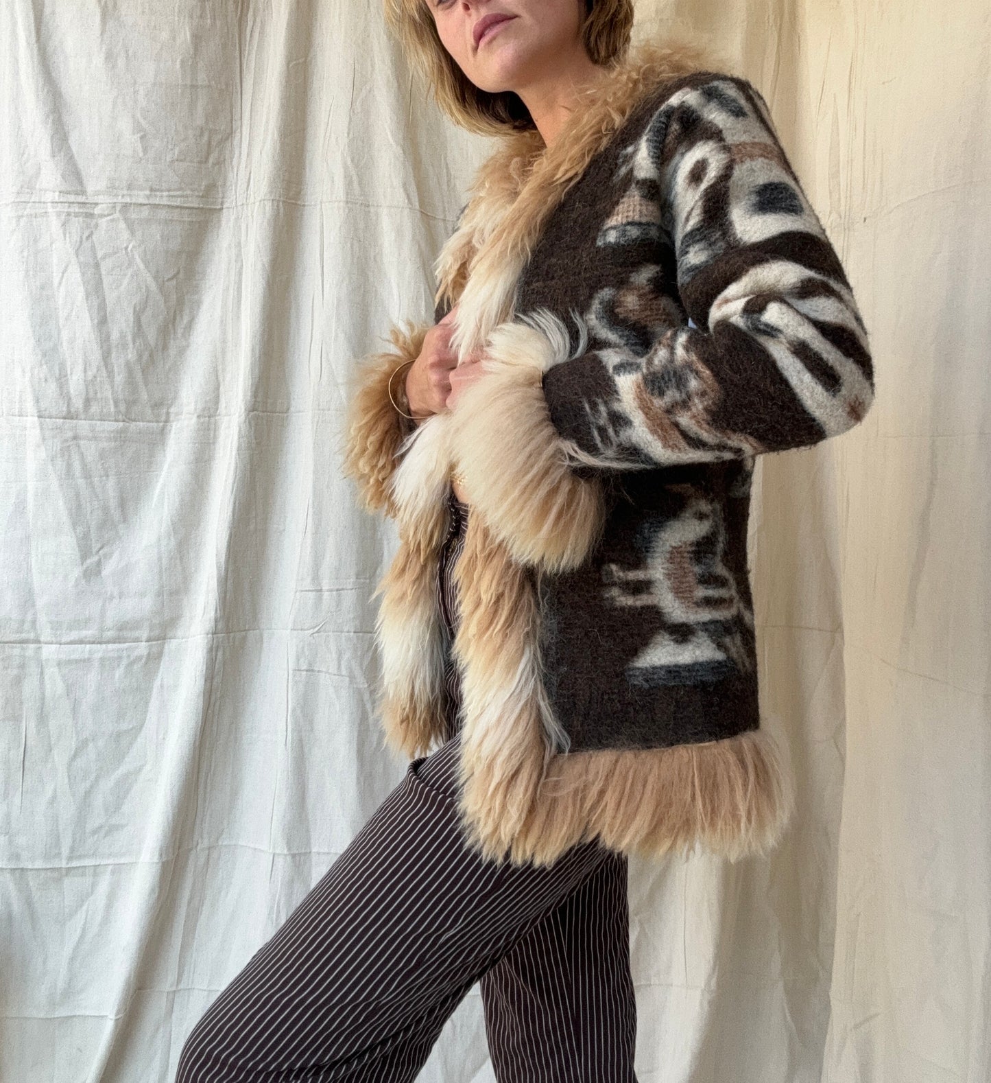 The Kimberly Wool & Fur Coat