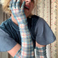 Vintage Plaid Opera Gloves