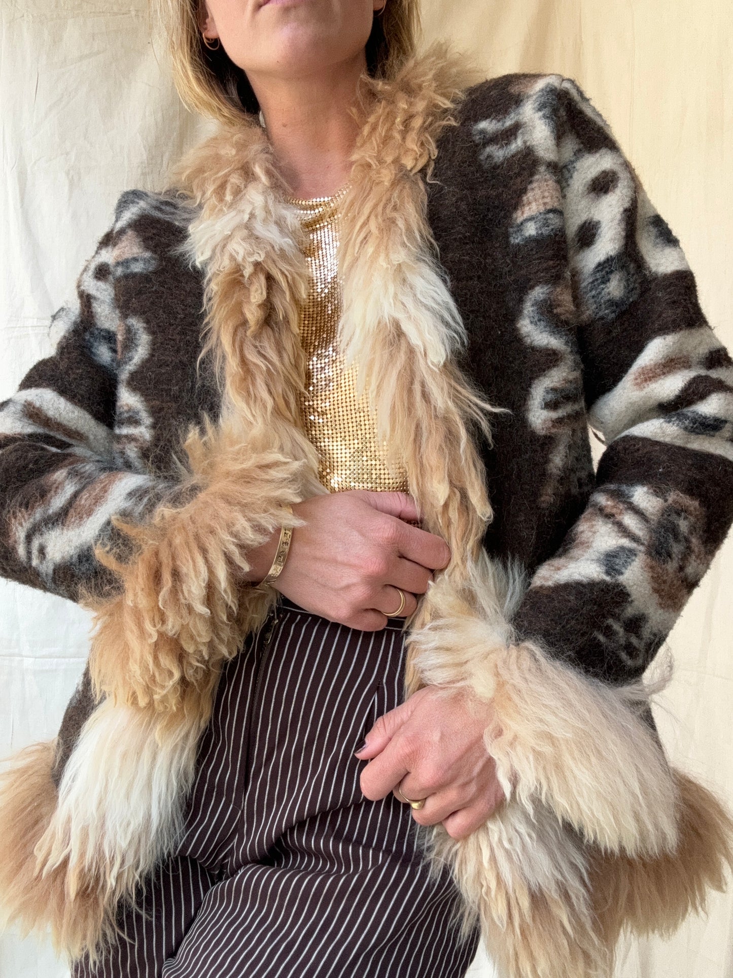 The Kimberly Wool & Fur Coat