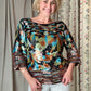 The Neiman Marcus 1980s Sequin Silk Top