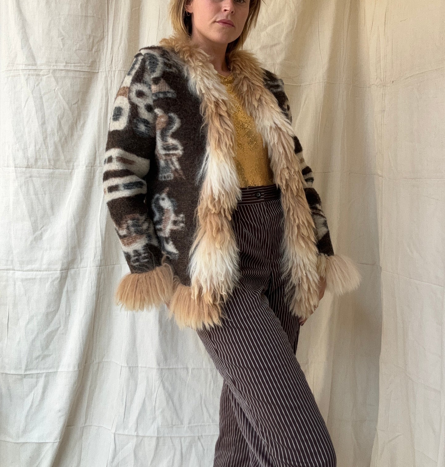 The Kimberly Wool & Fur Coat