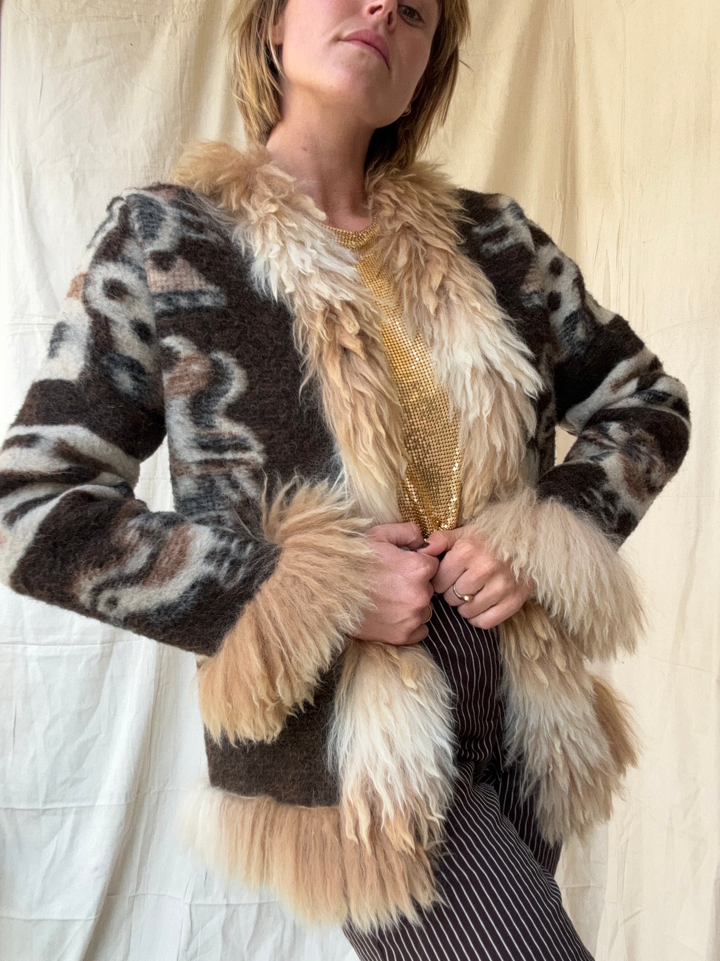 The Kimberly Wool & Fur Coat