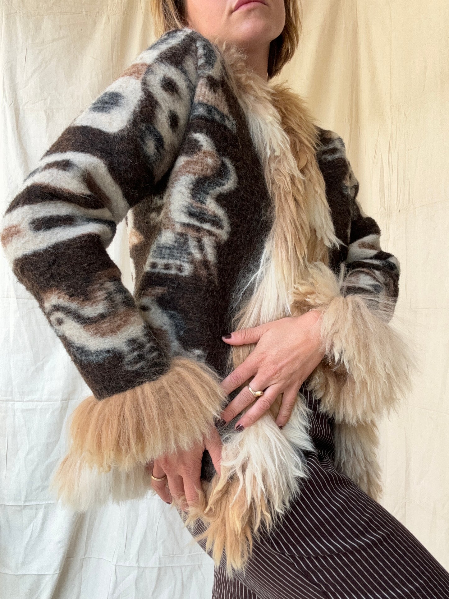 The Kimberly Wool & Fur Coat