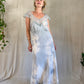 The Tawny 1940s Tie Dye Dress