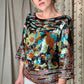 The Neiman Marcus 1980s Sequin Silk Top