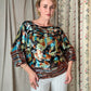 The Neiman Marcus 1980s Sequin Silk Top