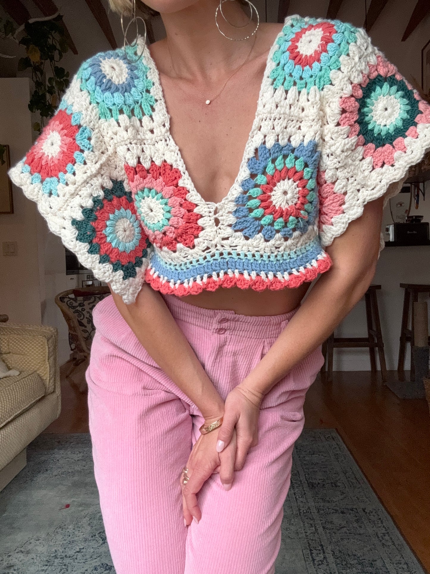 The Marlene Handmade Crochet Top